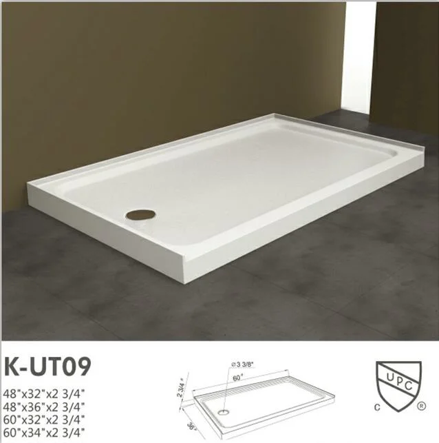 Rectangle Acrylic Shower Tray Approved Cupc