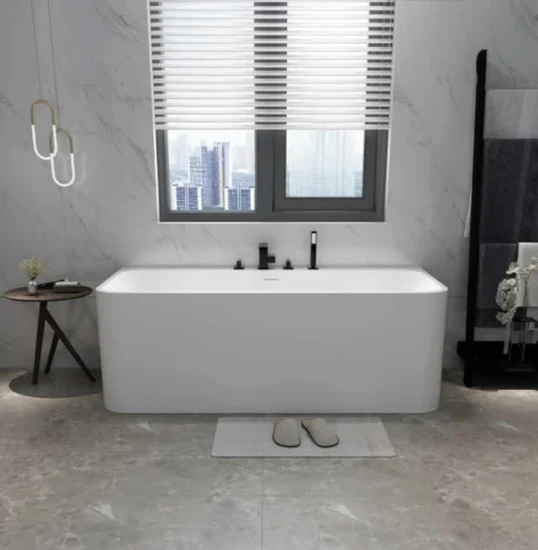 Simple Modern Acrylic White Bathtub (BG