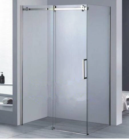 Chromed Aluminium Alloy Corner Shower Bath Cubicle Price Sale Shower Tray