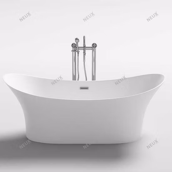 High Quality Seamless Bathroom Acrylic Bath Tub (LT-722)