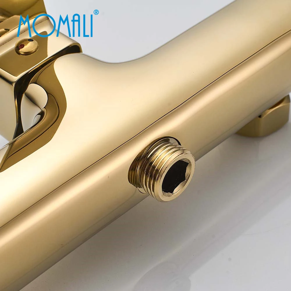 Momali Bathtub Faucet Bathtub Mixer Good Quality Design Fashion Golden Tap Brass Faucet Sanitary Ware Bathroom Accessories