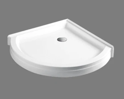 Cupc Acrylic Shower Base Tray with Tile Flange for USA