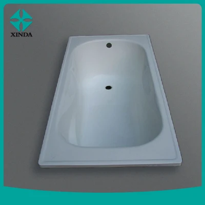 China Manufacturer Fashion SPA Enamel Steel Bathtub Custom