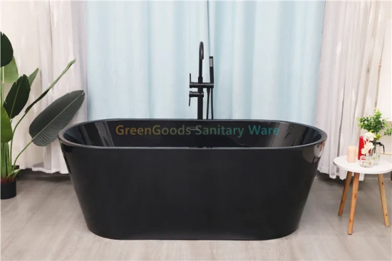 Greengoods Tub Factory Small Oval 140 Plastic Freestanding Bathtub