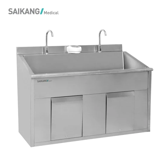 Skh036 China Factory Economical Hospital Stainless Steel Washing Sink