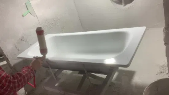 Steel Enamel Shower Bathtub with Tap Hole Nigeria Bath